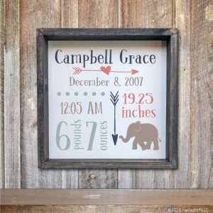 5014 Baby Stats Elephant