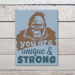 6137 You Are Unique and Strong