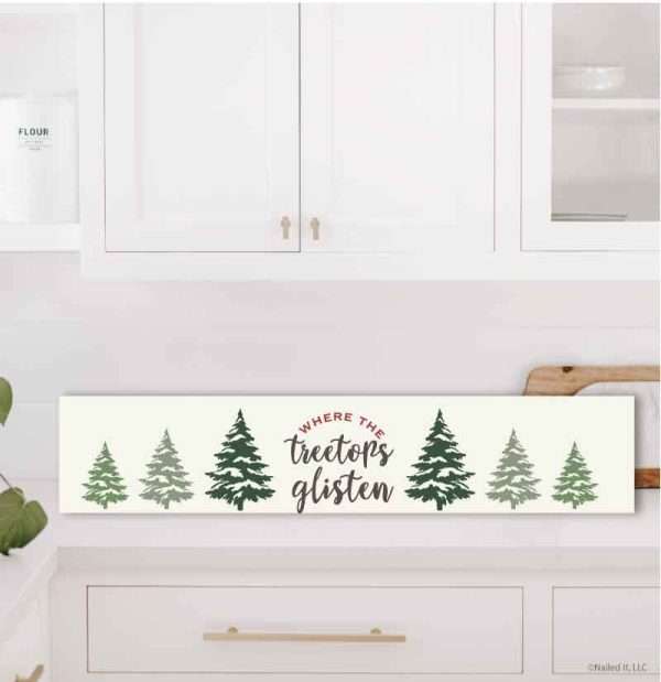1079 Where the treetops glisten