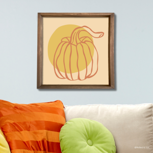 4064 Pumpkin with Circle
