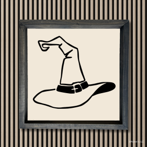 4066 Witch Hat Drawing