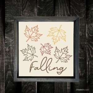 4078 Falling Leaves